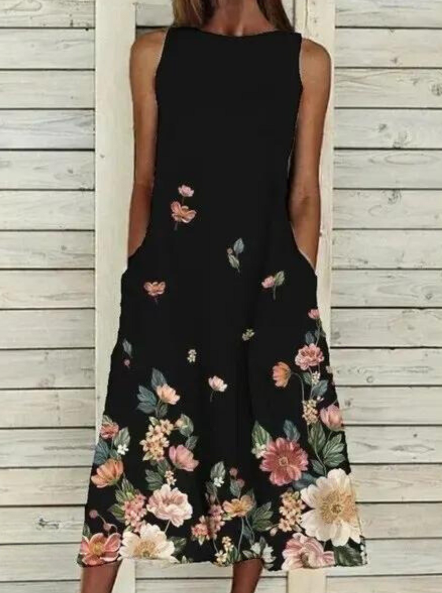 Olivia - Robe élégante avec motif floral