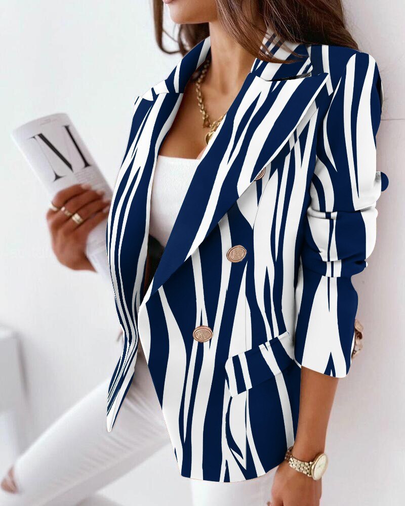 SnakeBlazer I Blazer avec imprimé serpent Pour les femmes