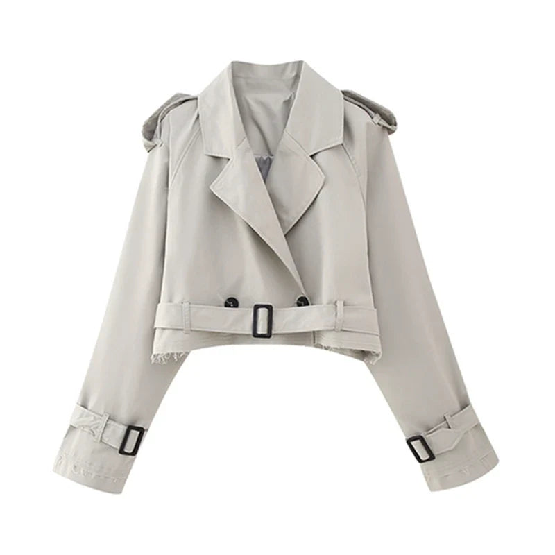 Susanna - veste croisée streetwear élégante
