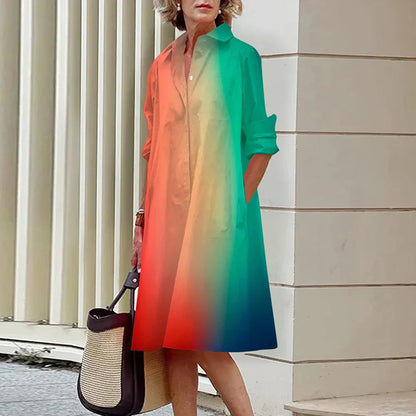 Katherine - Robe avec encolure enveloppante