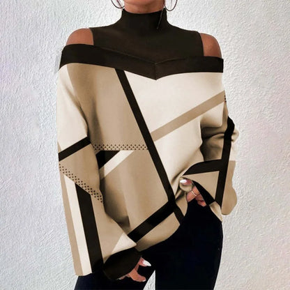 Sweat à col roulé Charmie pour femme