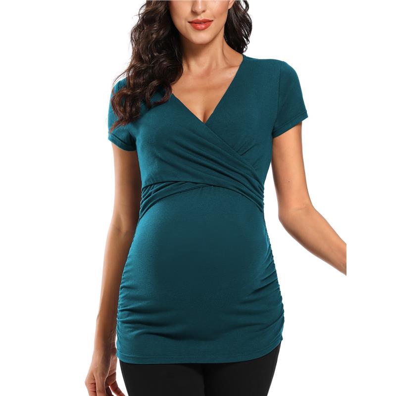 T-shirt d'allaitement | Allaitement facile grâce aux ouvertures au niveau des seins