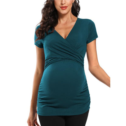 T-shirt d'allaitement | Allaitement facile grâce aux ouvertures au niveau des seins