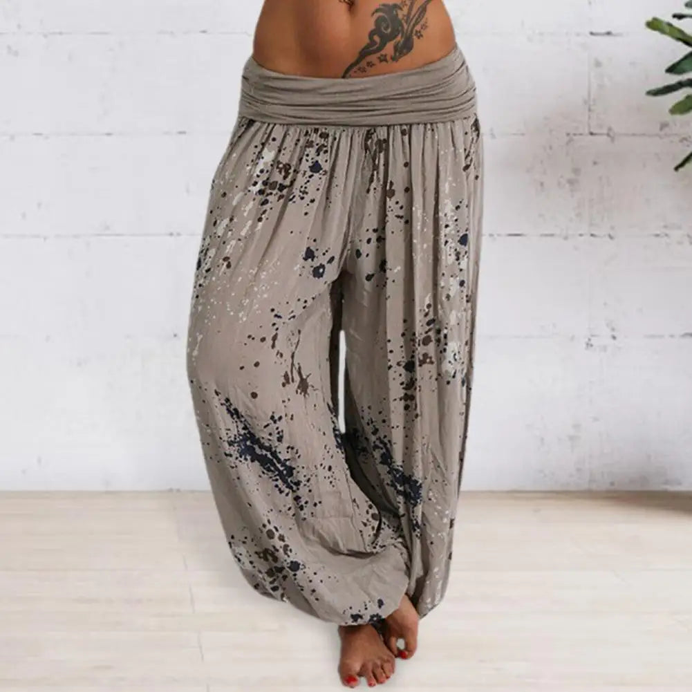 Pantalon Tie Dye avec imprimé pour femmes