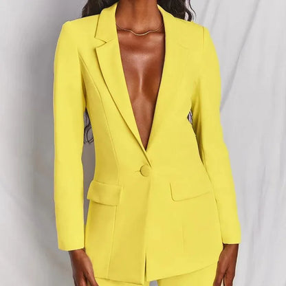 Blazer et pantalon élégants pour femmes