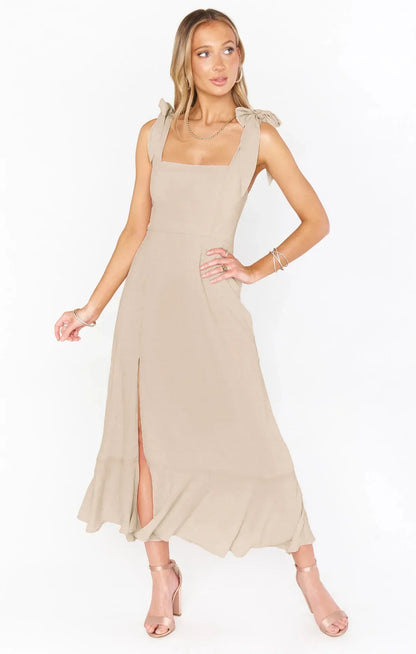 Sallie - Robe d'été élégante pour femmes avec jupe en corde Tempérament