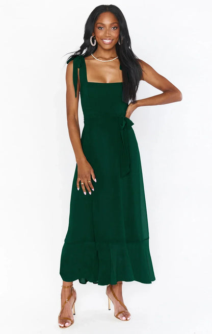 Sallie - Robe d'été élégante pour femmes avec jupe en corde Tempérament