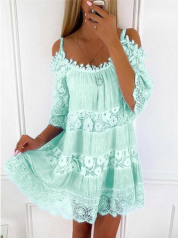 Sammie - Robe midi en tissu