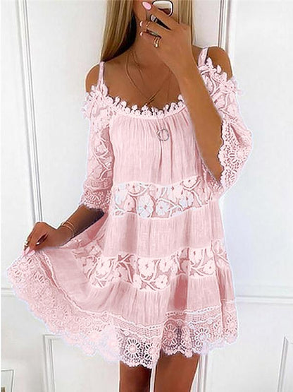 Sammie - Robe midi en tissu