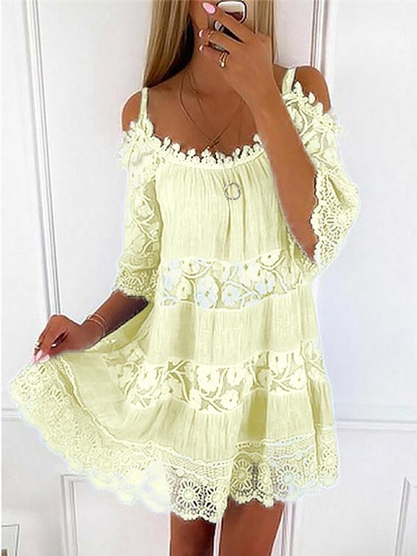 Sammie - Robe midi en tissu