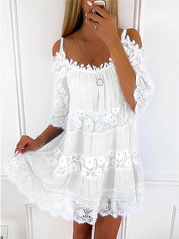 Sammie - Robe midi en tissu