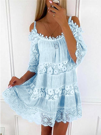 Sammie - Robe midi en tissu