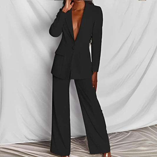 Blazer et pantalon élégants pour femmes