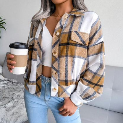 Veste à motifs pour femmes