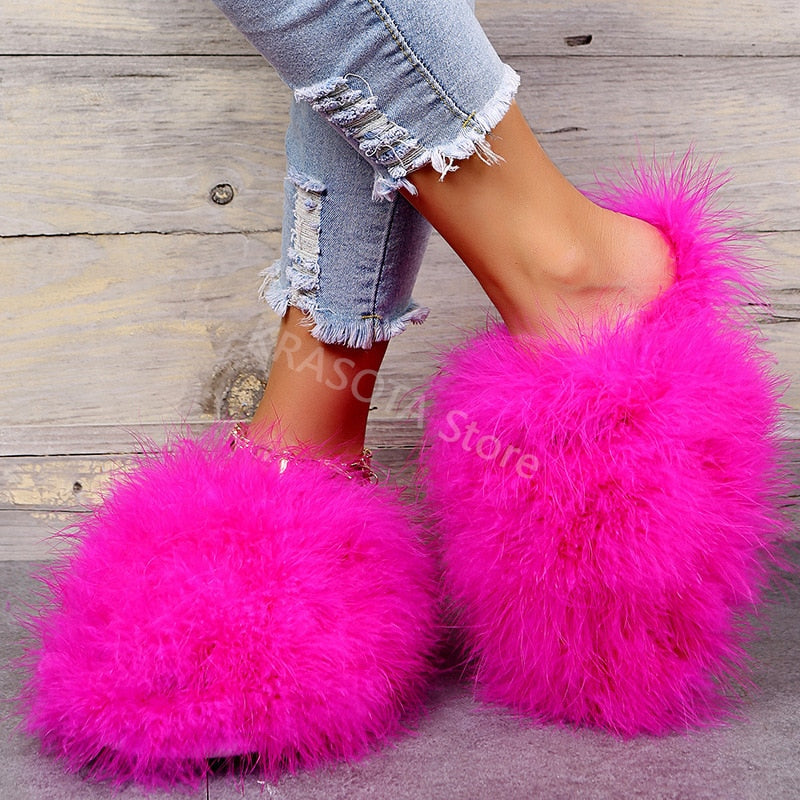 Chaussures pour femmes Pantoufles plates