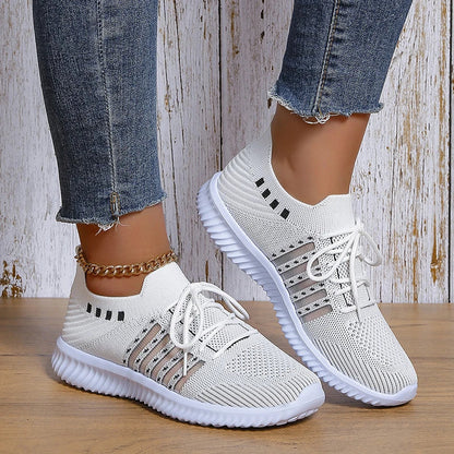 Baskets pour femmes avec semelle souple et légère