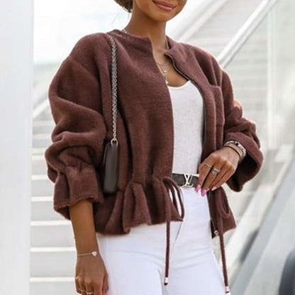 Julie Winter Jacket | Une veste décontractée au design unique