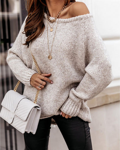 Ulvya Sweater | Pull d'hiver en tricot surdimensionné