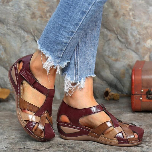 Camila® | Sandales orthopédiques vintage