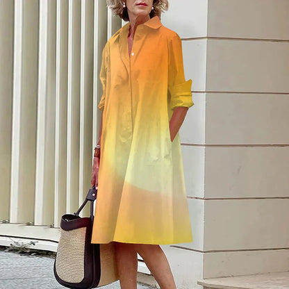 Joséphine - Robes midi à manches longues