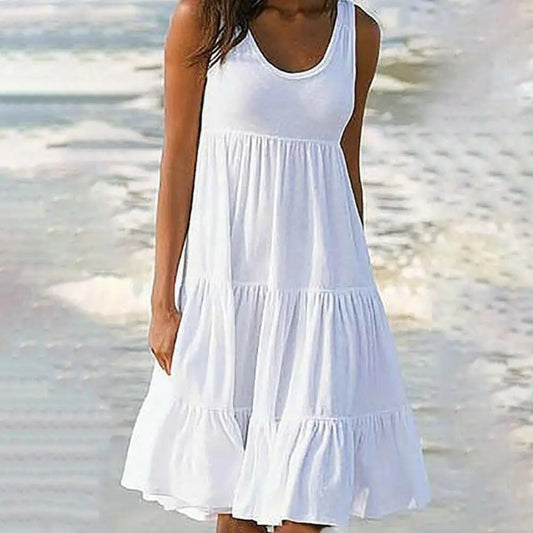 Thea - robe d'été sans manches