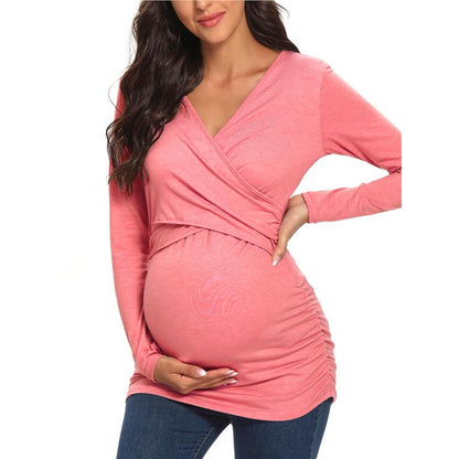 T-shirt d'allaitement | Allaitement facile par les ouvertures au niveau du sein