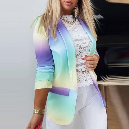 Blazer à manches longues pour femmes