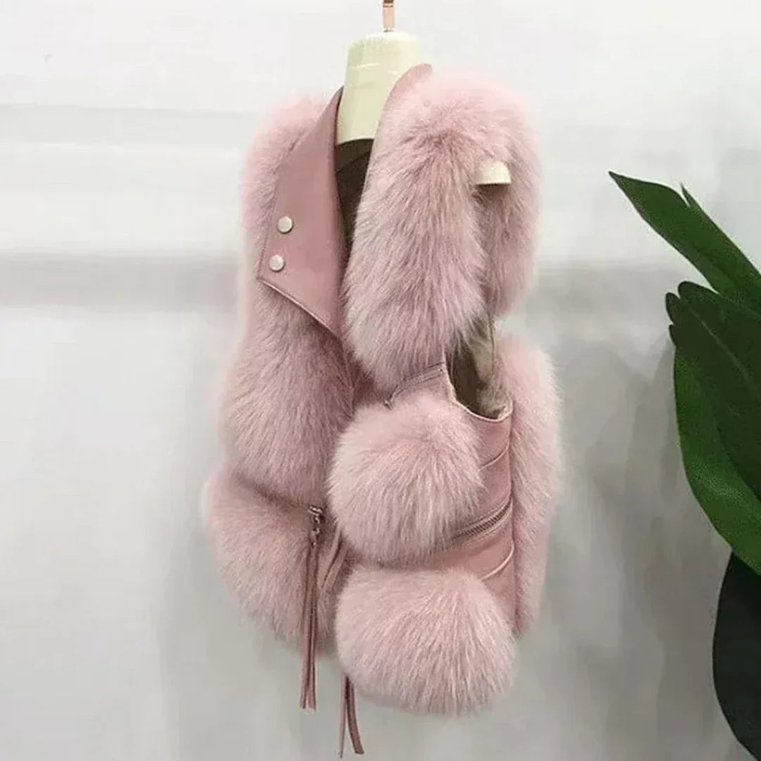 Échangeur de chaleur d'hiver sans manches pour femmes