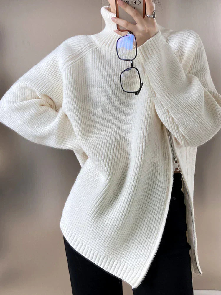 Perla | Pull-over rétro classique à rayures