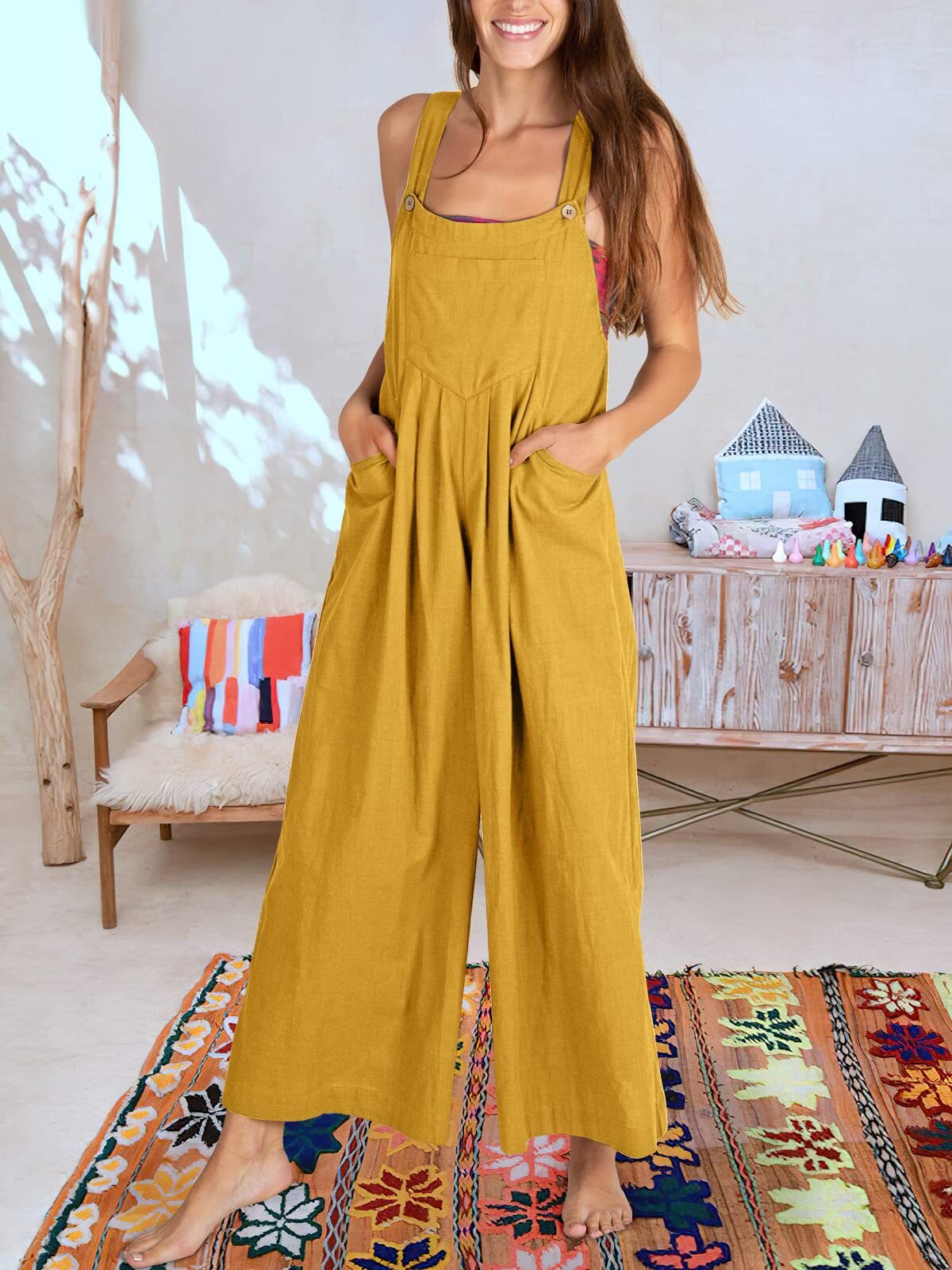 Combinaison sans manches pour femme - Tara