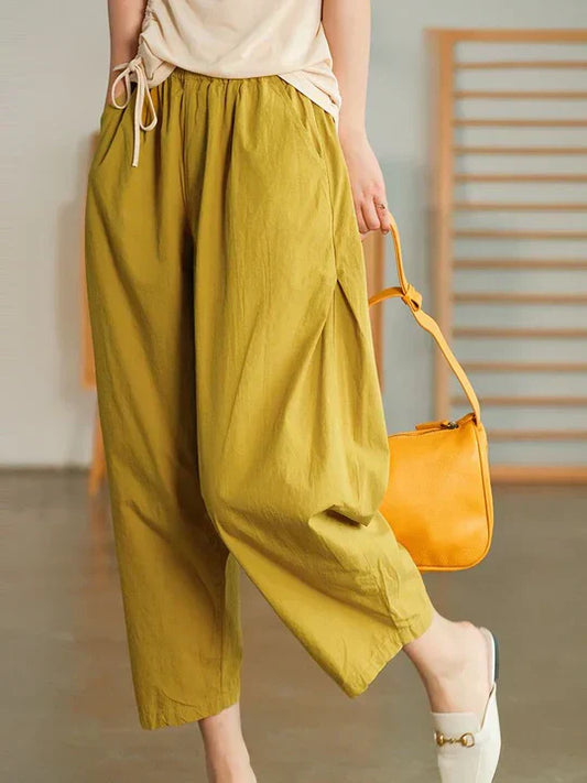 Pantalon d'été en coton
