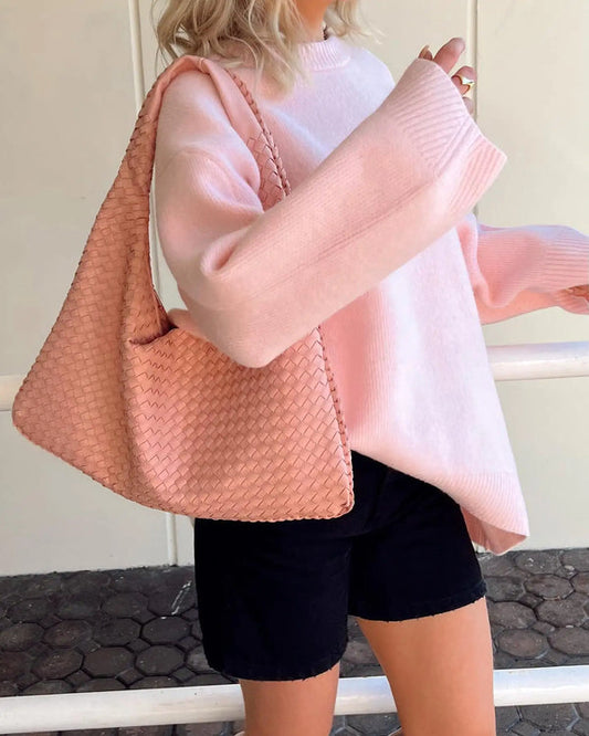 Gisela | pull rose confortable