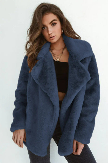 Talia - manteau de peluche chaud
