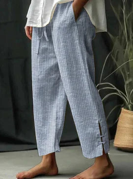 Pantalon rayé classique