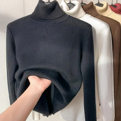 Isabella - pull à col roulé élégant pour femme