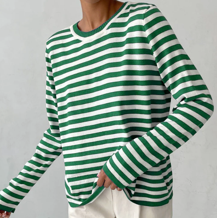 Chemise rayée à manches longues de Nachsommer