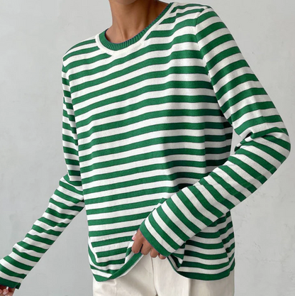 Chemise rayée à manches longues de Nachsommer