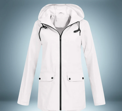 Imperméable en caoutchouc bleu