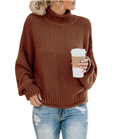 Mia - pull à col roulé pour femme