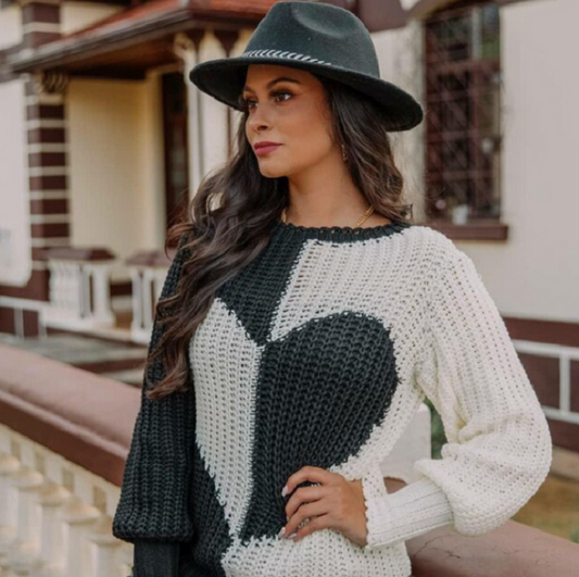 Le pull tricoté de Cindy™