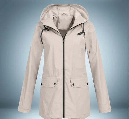 Imperméable en caoutchouc bleu