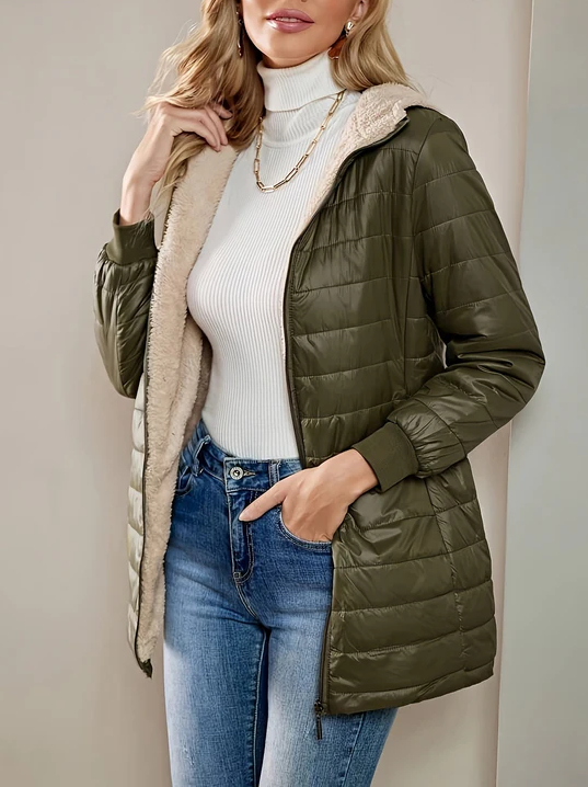 Sandra - manteau d'hiver stylé pour femmes