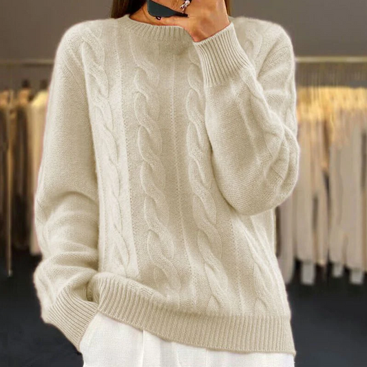 Pull chaud en tricot
