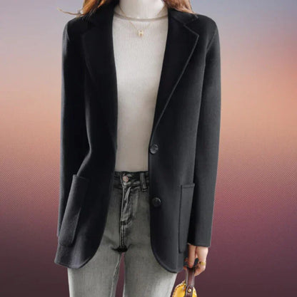 Tweedcharm - blazer épais pour femmes pour l'automne et l'hiver