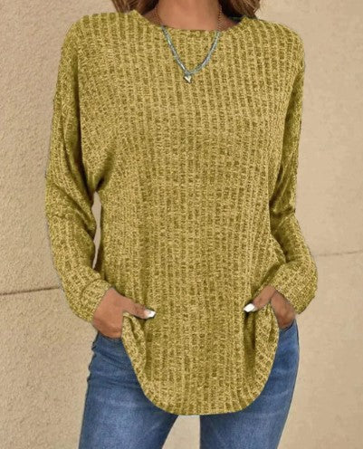 Ava - pull en laine à manches longues pour le printemps
