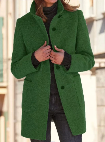 Manteau Felicity élégant et stylé avec boutons