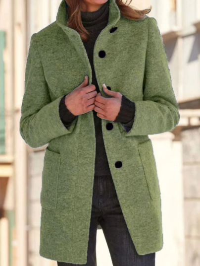Manteau Felicity élégant et stylé avec boutons