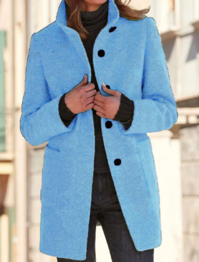 Manteau Felicity élégant et stylé avec boutons