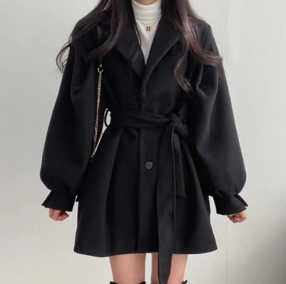 Bryce | Manteau élégant pour dames avec ceinture