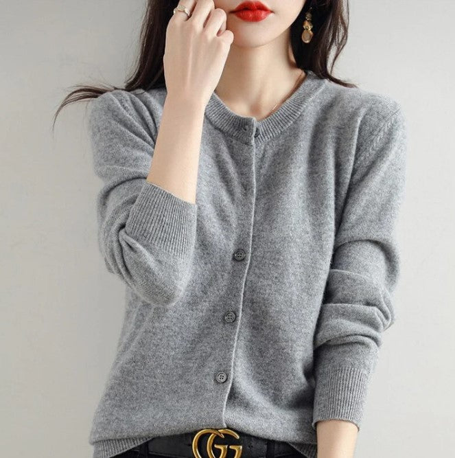 Evelyn - Veste fine en tricot pour le printemps